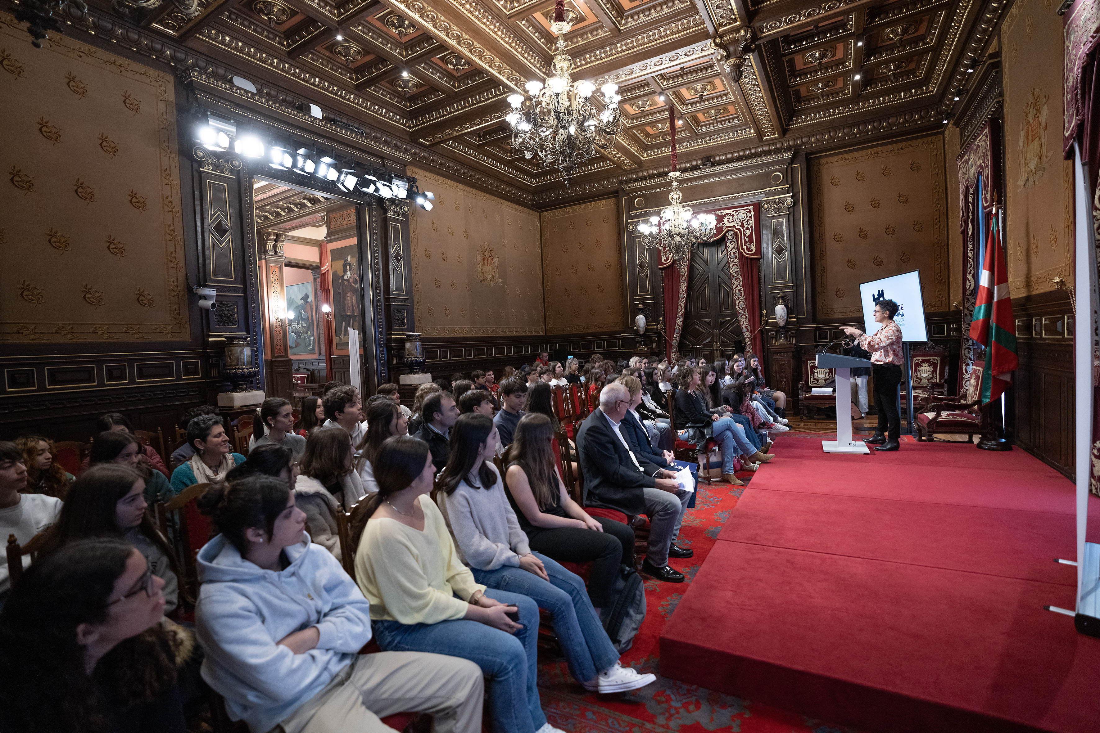 Acto de entrega de certificados Jakin-mina en Gipuzkoa