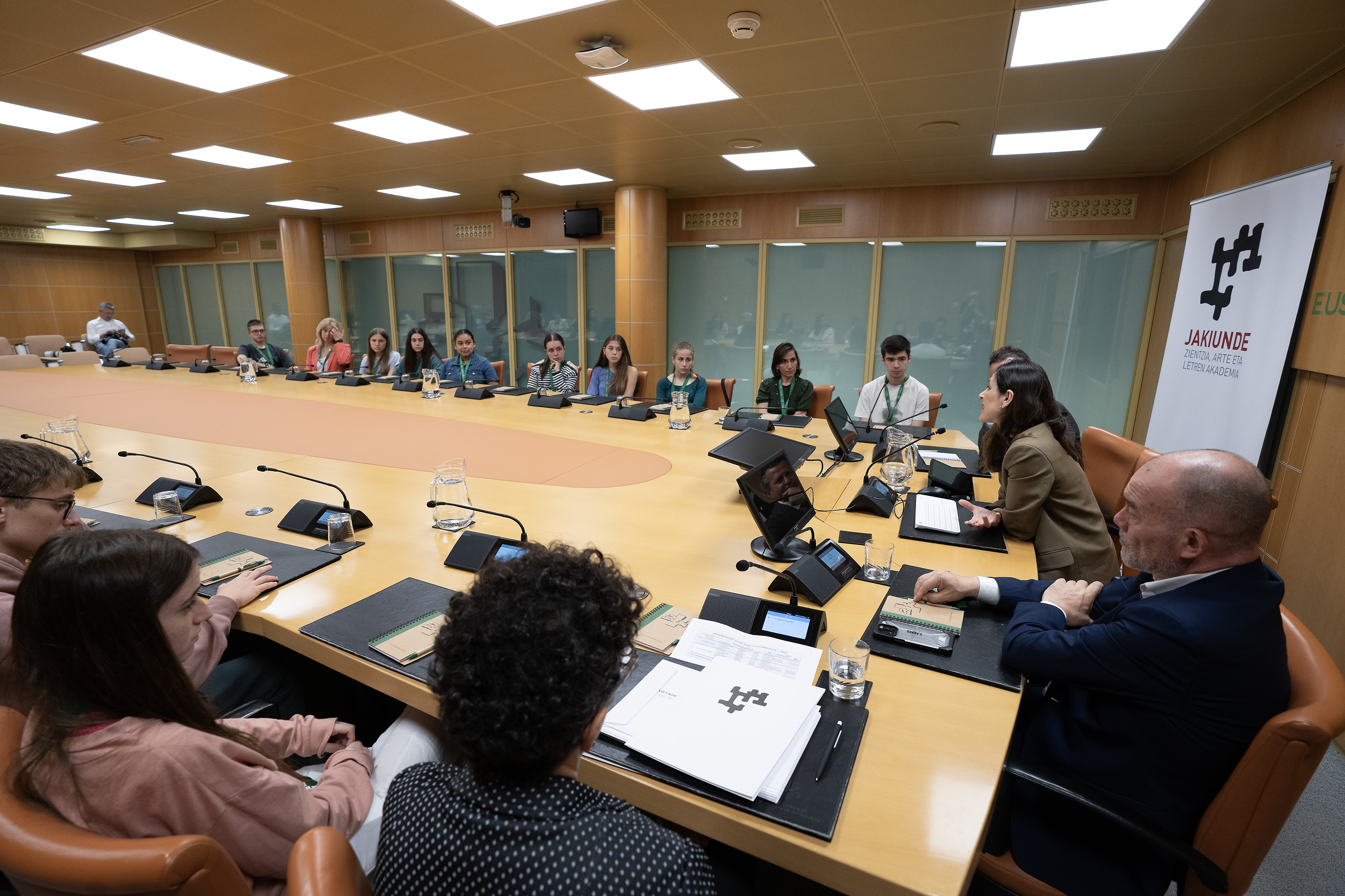 Acto de entrega certificados Jakin-Mina en Gasteiz