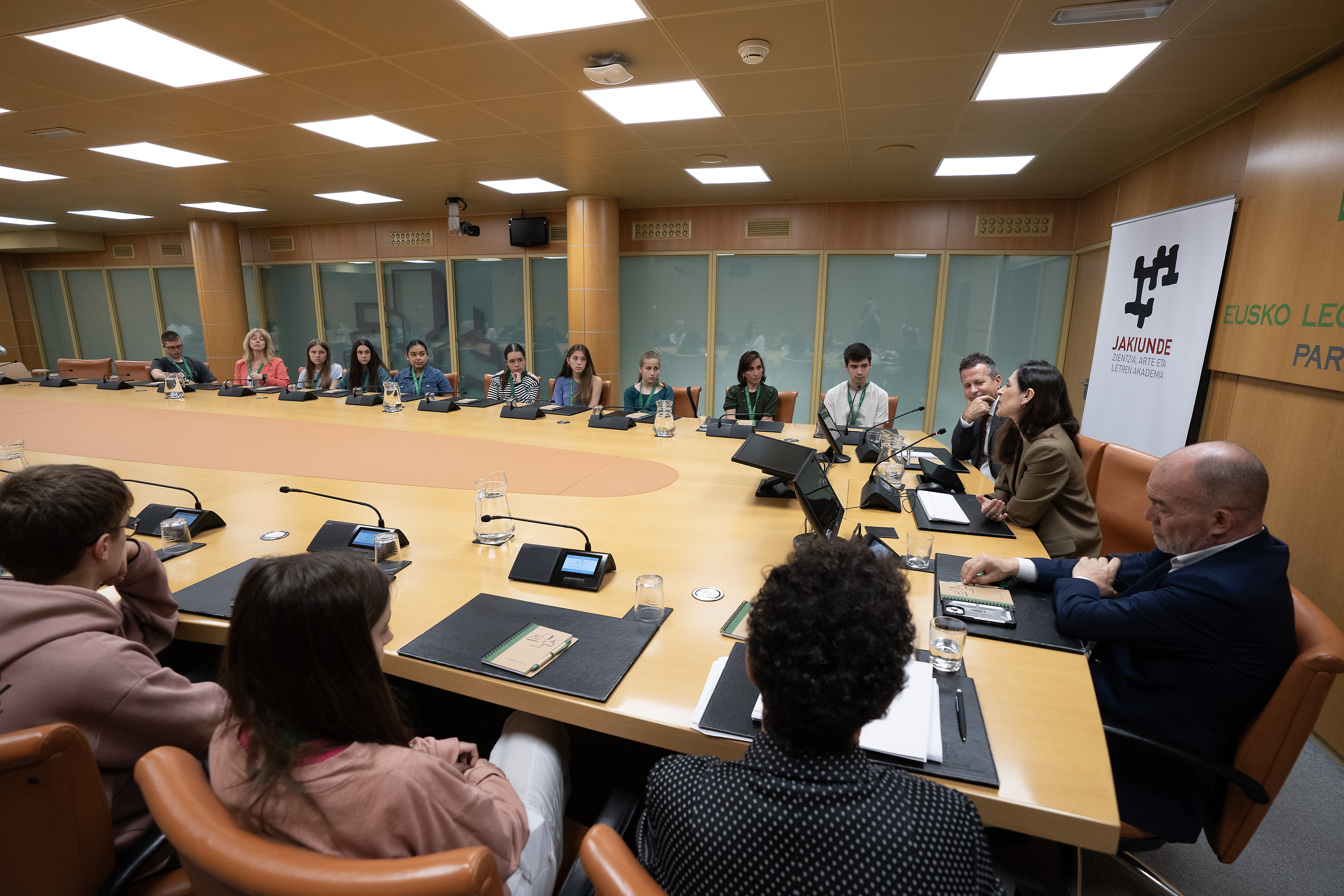 Acto de entrega certificados Jakin-Mina en Gasteiz