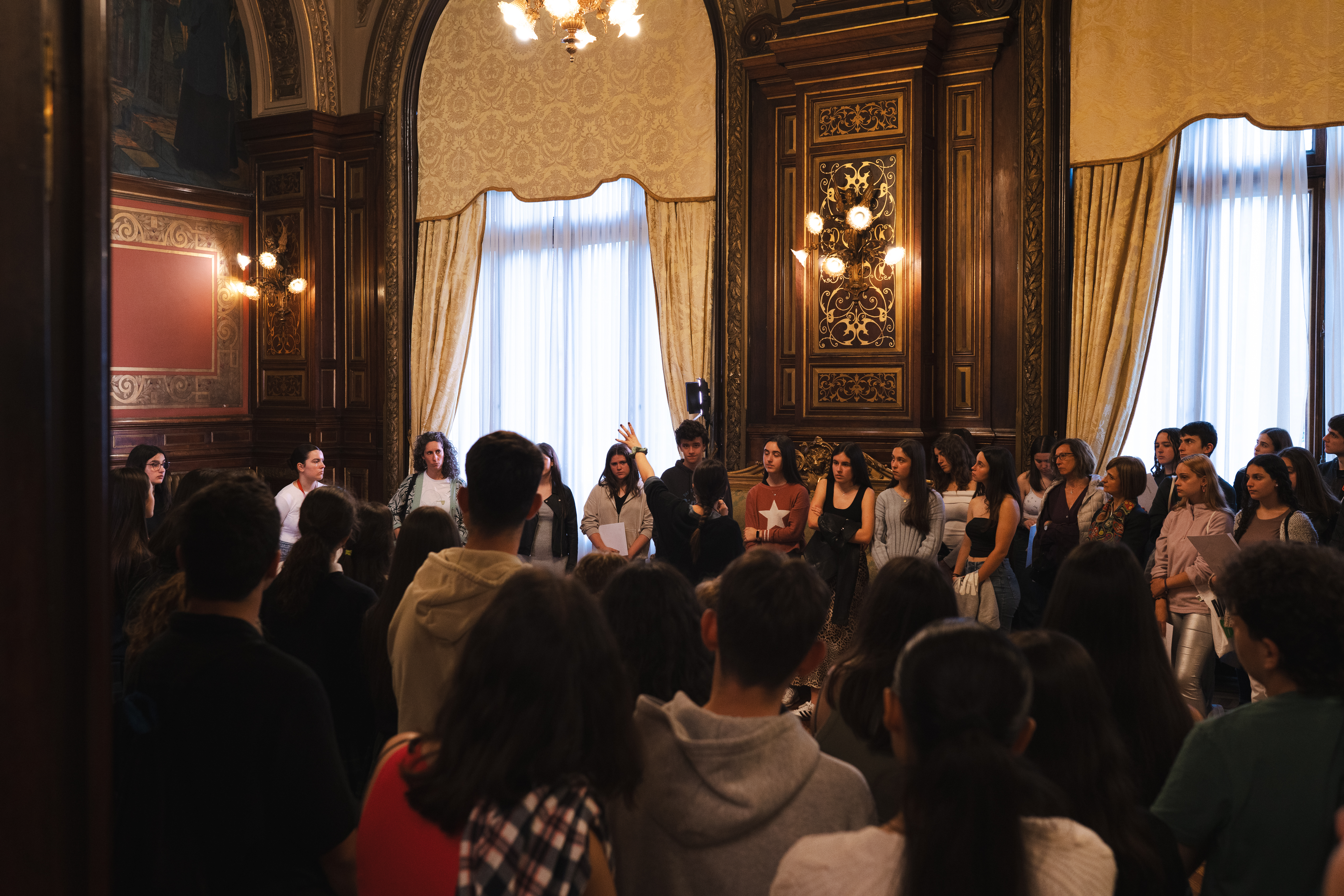 Acto de entrega de certificados Jakin-mina en Bilbao