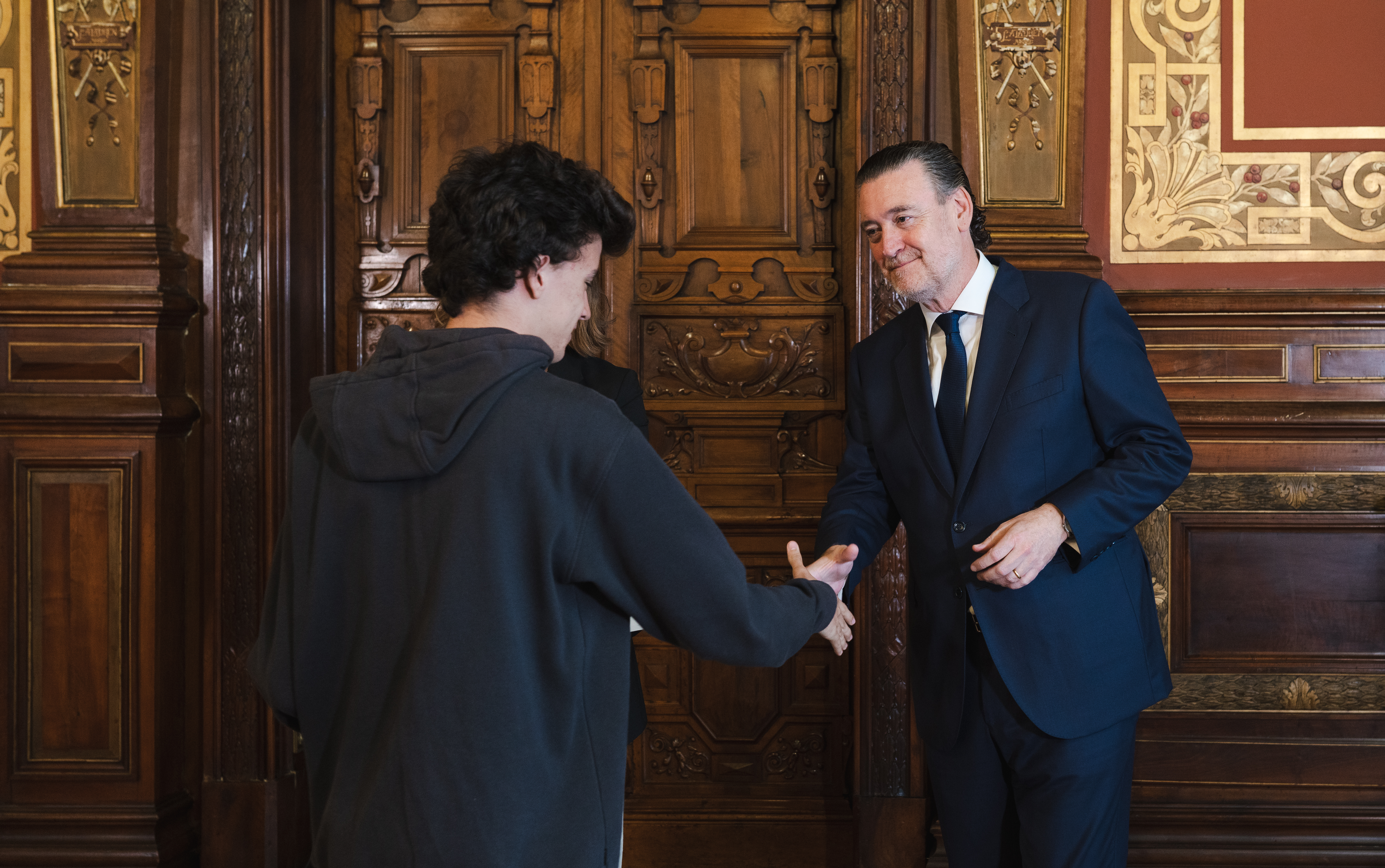 Acto de entrega de certificados Jakin-mina en Bilbao