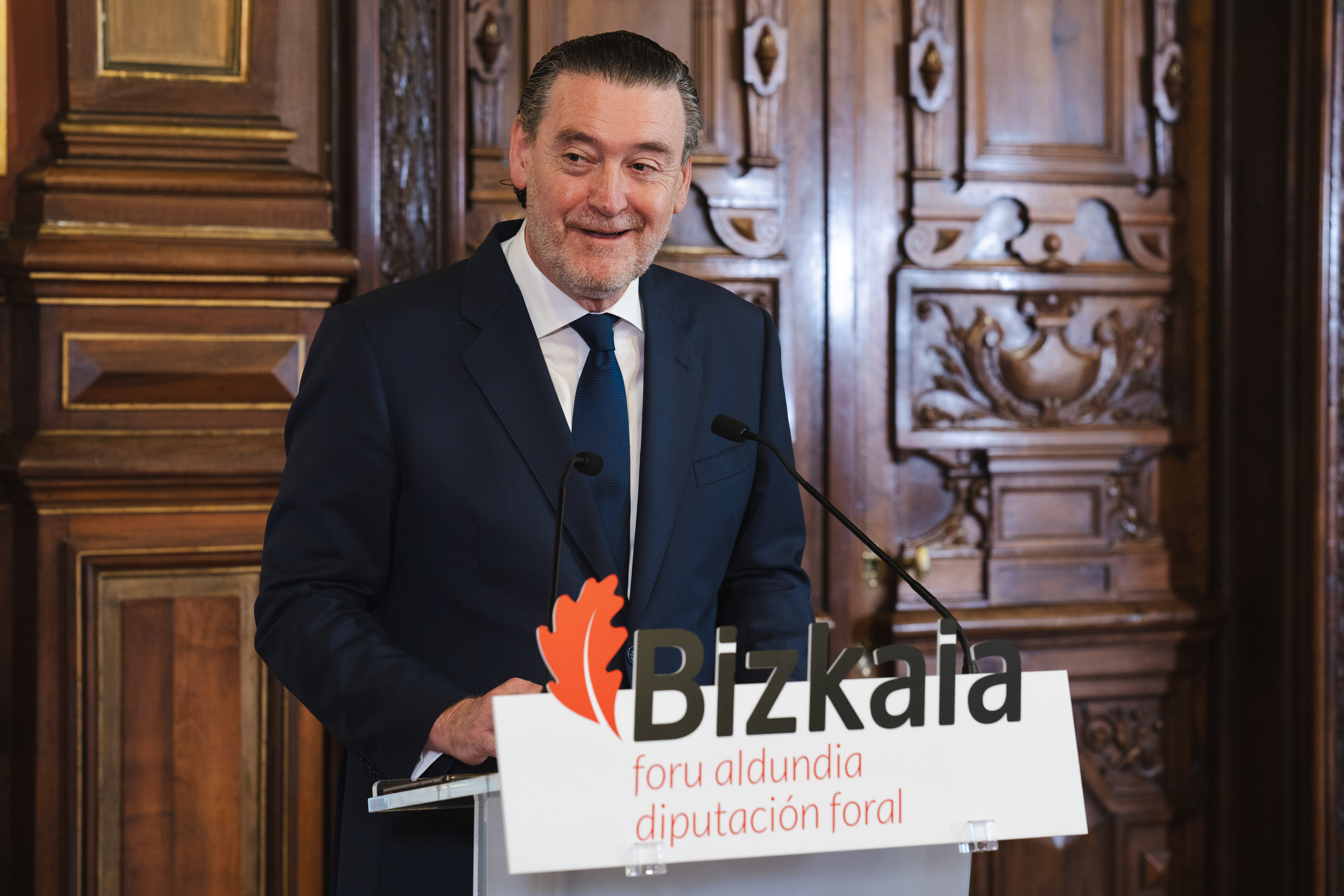 Acto de entrega de certificados Jakin-mina en Bilbao