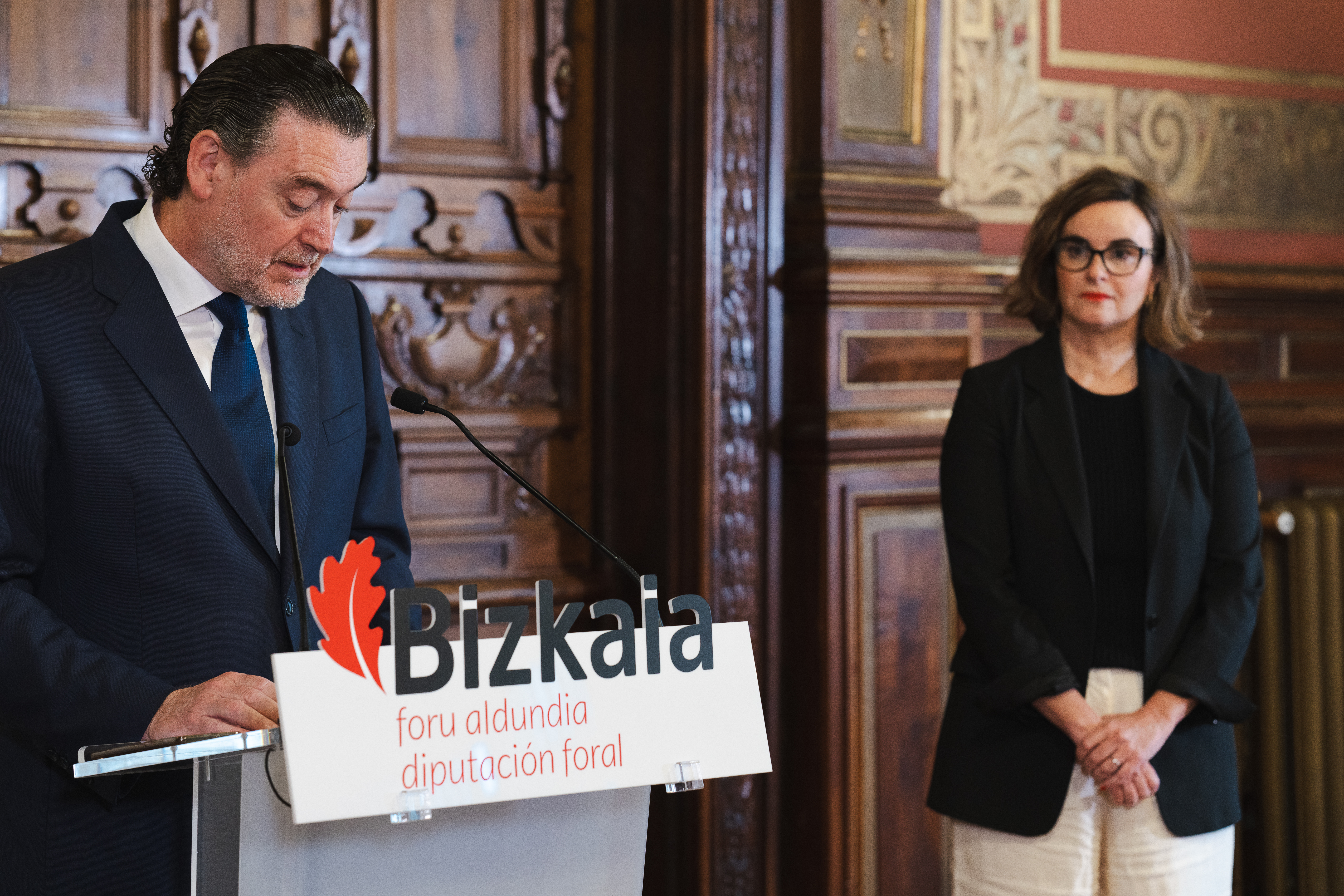 Acto de entrega de certificados Jakin-mina en Bilbao